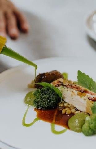 Gericht anrichten mit Andreas Herbst